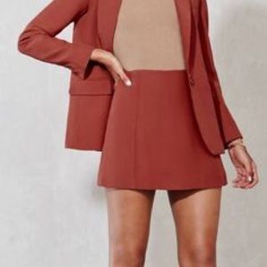 Reformation Black Mini Skirt